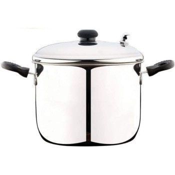 Taj Stainless Steel Idly Cooker 20 Pits 5 Plates Silver 23Cm