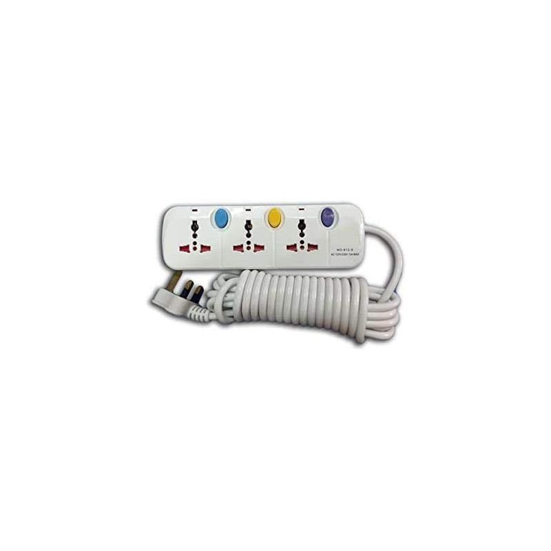 Wintex Universal Power Extension Cord 3 Way