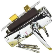 Abbasali Mortice Lock For Bathtoomroom & Office With 3 Key