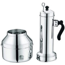 Taj Stainless Steel Puttu Maker Silver 500Ml