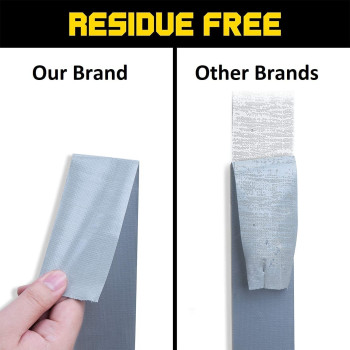 Abbasali Waterproof Strong Adhesive Duct Tape Silver 50 Yards X 2In