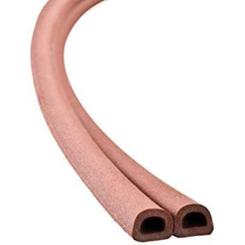 Abbasali Sealing Tape Self Adhesive 'D' Profile Brown 2 X 3Mtrs