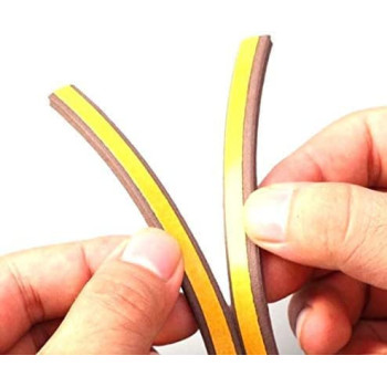 Abbasali Sealing Tape Self Adhesive 'D' Profile Brown 2 X 3Mtrs