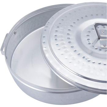 Ayda Traditional Arabic Bread Box, Hammered Design Storage Container 16 Inch