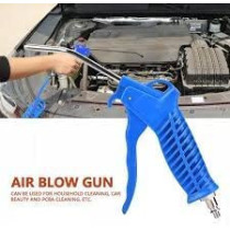 Abbasali Spray Gun Pvc Top Tank With Paint Filter & Air Duster Gun With 10Mtr Hose For Cleaning & Painting
