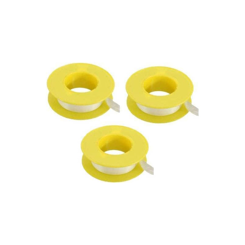 Abbasali Chrome Extension Nipple Male To Female 1 2 British Standard Pipe Pack Of 3 1 2X50Mm & 3 Pcs Taflon Tape