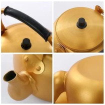 Taj Yellow Kettle 8L Stove Top Tea Kettle Golden Kettle Karak Tea Kettle Camping Kettle Coffee Kettle8 Litre