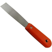 Abbasali Stainless Steel Joint Knife Flexible Drywall Joint Knife With Comfortable Handle Paint Removal Scraper 1 Inch