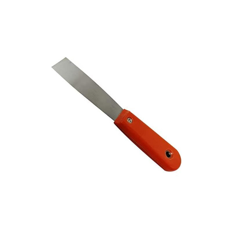 Abbasali Stainless Steel Joint Knife Flexible Drywall Joint Knife With Comfortable Handle Paint Removal Scraper 1 Inch