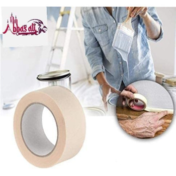 Abbasali Adhesive Masking Tape General Purpose Painter'S Tape Bulk For Pack Of 2 1.1 5 Inch