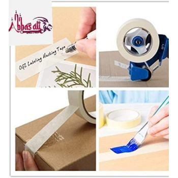 Abbasali Adhesive Masking Tape General Purpose Painter'S Tape Bulk For Pack Of 2 1.1 5 Inch