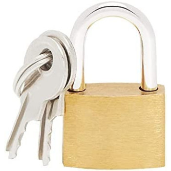 Abbasali Hasp Lock Black 3In With Mini Padlock & 3 Key 32Mm