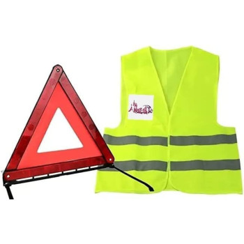Abbasali Booster Cable 1200 Amp With Safety Jacket & Safety Trangle