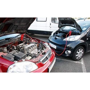 Abbasali Booster Cable 1200 Amp With Safety Jacket & Safety Trangle