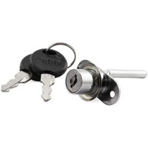 Abbasali 16Mm Cylinder Plunger Lock For Drawer Cabinet Desk Table Office Table Front Activity Linkage 1 Lock 3 Drawers Security