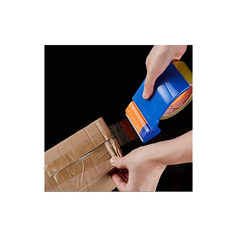Abbasali Length 100 Meter Yard Width 48Mm 2 Inch Tape Color Transparent Packing List 6X100 Meter Transparent Tape 1Xtape Cutter