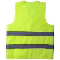 Abbasali Reflective Vest Working Clothes High Visibility Day Night Warning Safety Vest, Green