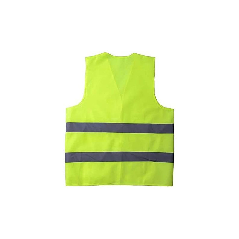 Abbasali Reflective Vest Working Clothes High Visibility Day Night Warning Safety Vest, Green