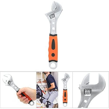 Abbasali Adjustable High Hardness Adjustable Wrench High Efficiency Hand Wrench Machine For Plumbing 6 Inch