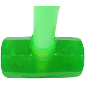 Abbasali Silicone Hammer Mallet With Plastic Handle Indoor Soft Safety Hammer Small