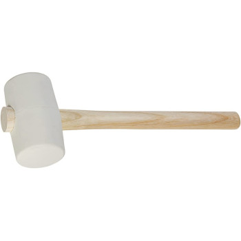 Abbasali Rubber Hammer With Wood Handle 1000 Gram