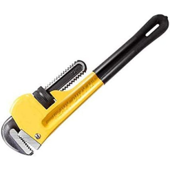 Abbasali Heavy Duty Pipe Wrench Adjustable Professional Carbon Steel Plumbing Wrench For Plumbing 8 Inch