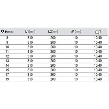 Abbasali T Type Nut Driver T Spanner 11Mm