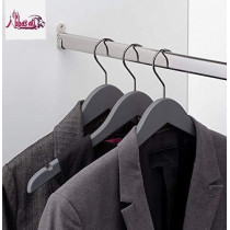 Abbasali 95 Cm Wardrobe BarClothes Rod Closet And Cupboard OrganizerChromed Steel Pack Of 9