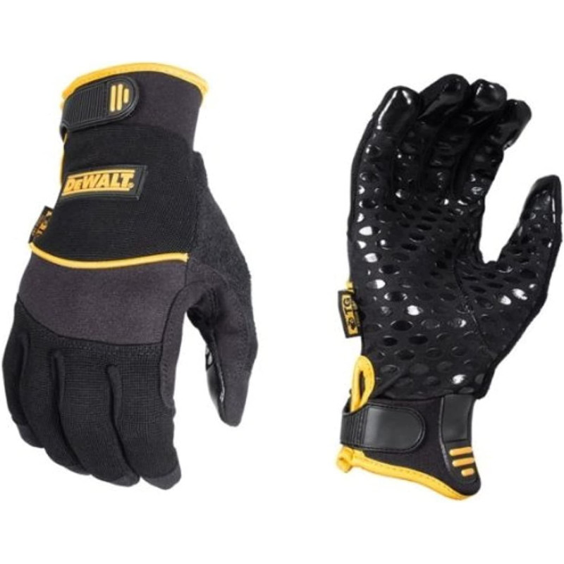 Dewalt Toughtack Grip Performance Work Gloves Dpg260LBlack