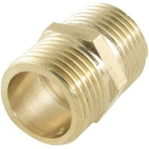 1 2 Pt To 1 2 Pt Male Thread Brass Pneumatic Piping Equal Union Hex Nipple