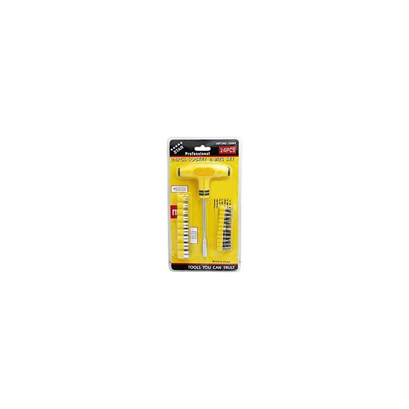 Star 24 Pcs Socket And Bits Set