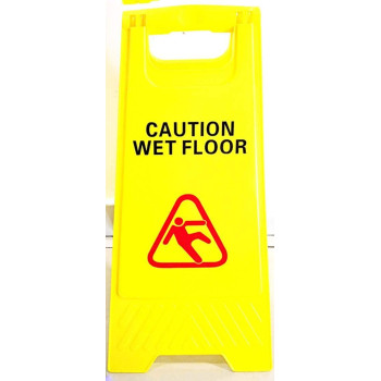 Foldable Warning Sign Board For Caution Wet Floor Warning