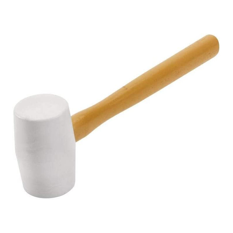Tile Rubber Mallet Hammer With Wooden Handle