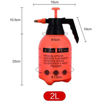 Gutsybaby Portable Hand Pump Pressure Garden Sprayer 2L