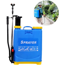 One Hand Pressure Sprayer 16L High Capacity Pressure Manual Knapsack Sprayer Suitable For Agricultural & Horticultural Purposes