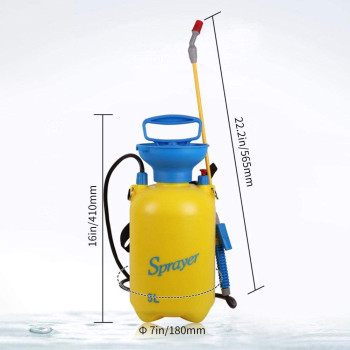 Pressure Sprayer 8 Liters For Gardening And Chemicals