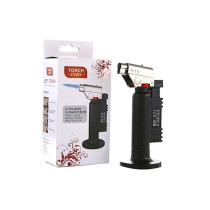 Charcoal Starter Torch Lighter Black And Silver