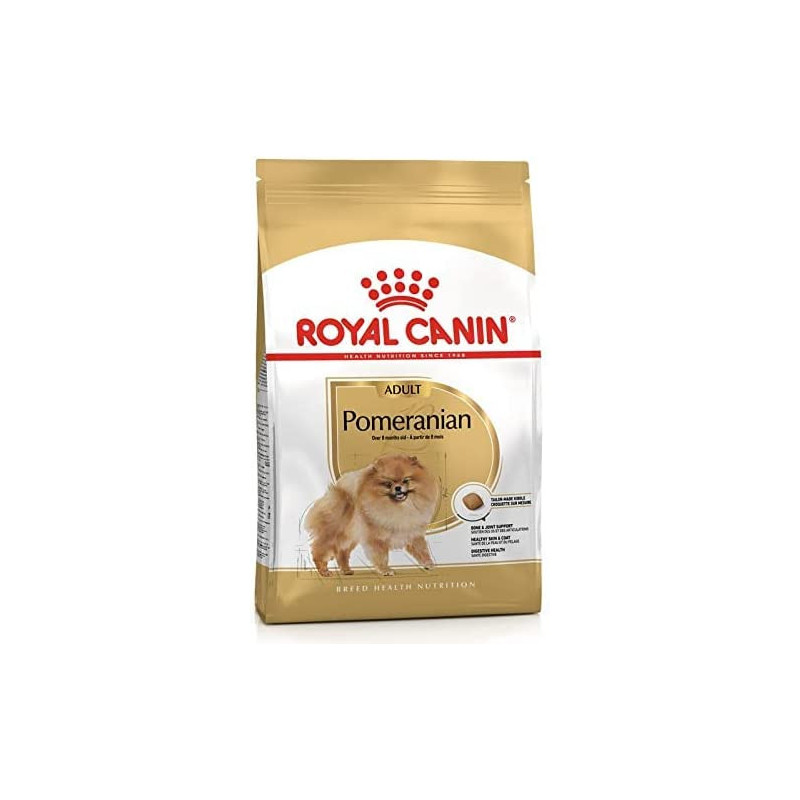 Royal Canin Breed Health Nutrition Pomeranian Adult Dog Food 1.5 KG
