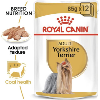 Royal Canin Breed Health Nutrition Yorkshire Adult (WET DOG FOOD - Pouches)