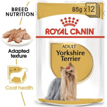 Royal Canin Breed Health Nutrition Yorkshire Adult (WET DOG FOOD - Pouches)