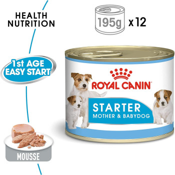 Royal Canin Canine Health Nutrition Starter Mousse (WET FOOD - Cans)