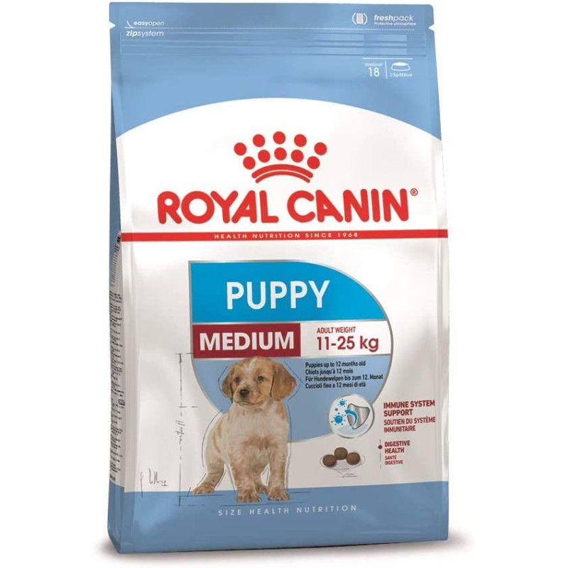 Royal Canin Size Health Nutrition Medium Puppy Food 1 KG, Dog Food