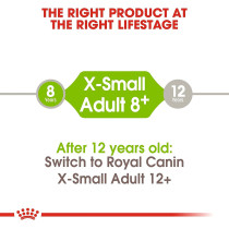 Royal Canin Size Health Nutrition XS Adult 8+ 1.5 KG