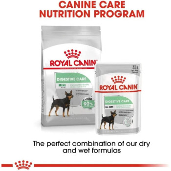 Royal Canin Canine Care Nutrition Digestive Care, Adult Dog Food (Wet Food - 10 Pouches) 