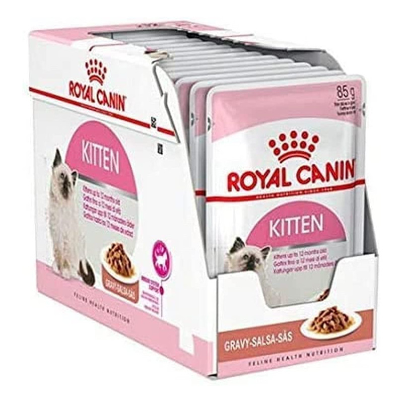 Royal Canin Feline Health Nutrition Kitten/Cat Gravy Wet Food Pouches | Cat Wet Foods