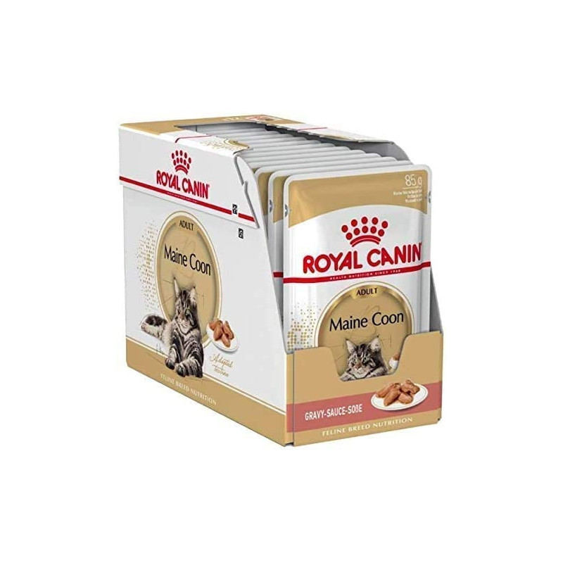 Royal Canin Feline Breed Nutrition Maine Coon Wet FoodPouches