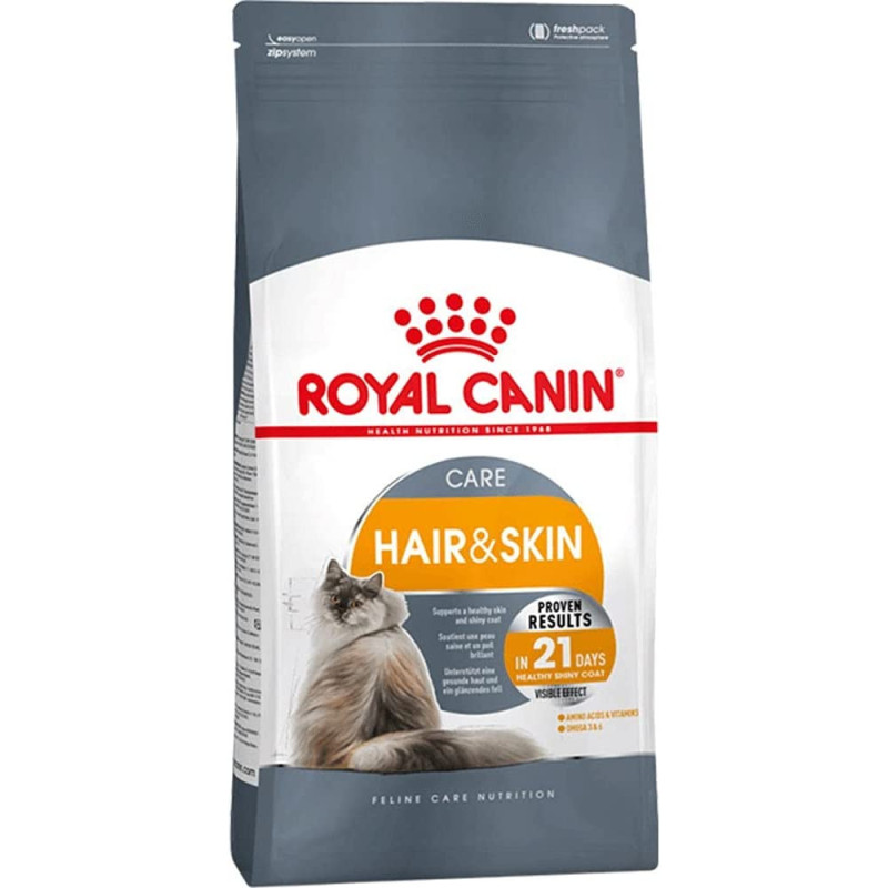 Royal Canin Feline Care Nutrition Hair & Skin Care Cat Food 4 Kg | Adult Cat Dry Foods