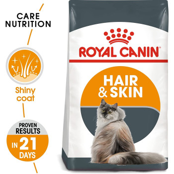 Royal Canin Feline Care Nutrition Hair & Skin Care Cat Food 4 Kg | Adult Cat Dry Foods