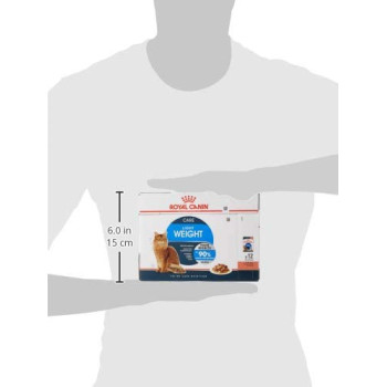 Royal Canin Feline Care Nutrition Light Weight Care Cat Wet Food Pouches - 12X85g, Adult Cat Foods