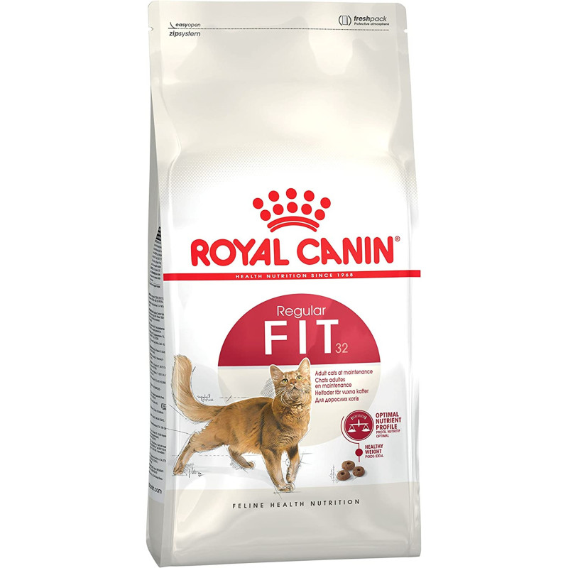 Royal Canin Feline Health Nutrition Fit-32 Cat Food 2 Kg | Adult Cat Dry Foods